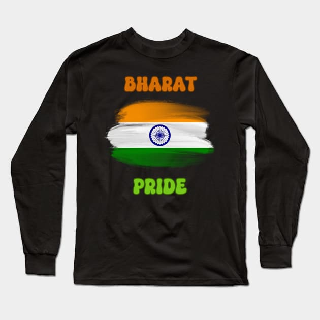 Bharat Pride India Long Sleeve T-Shirt by Piggy Boxer